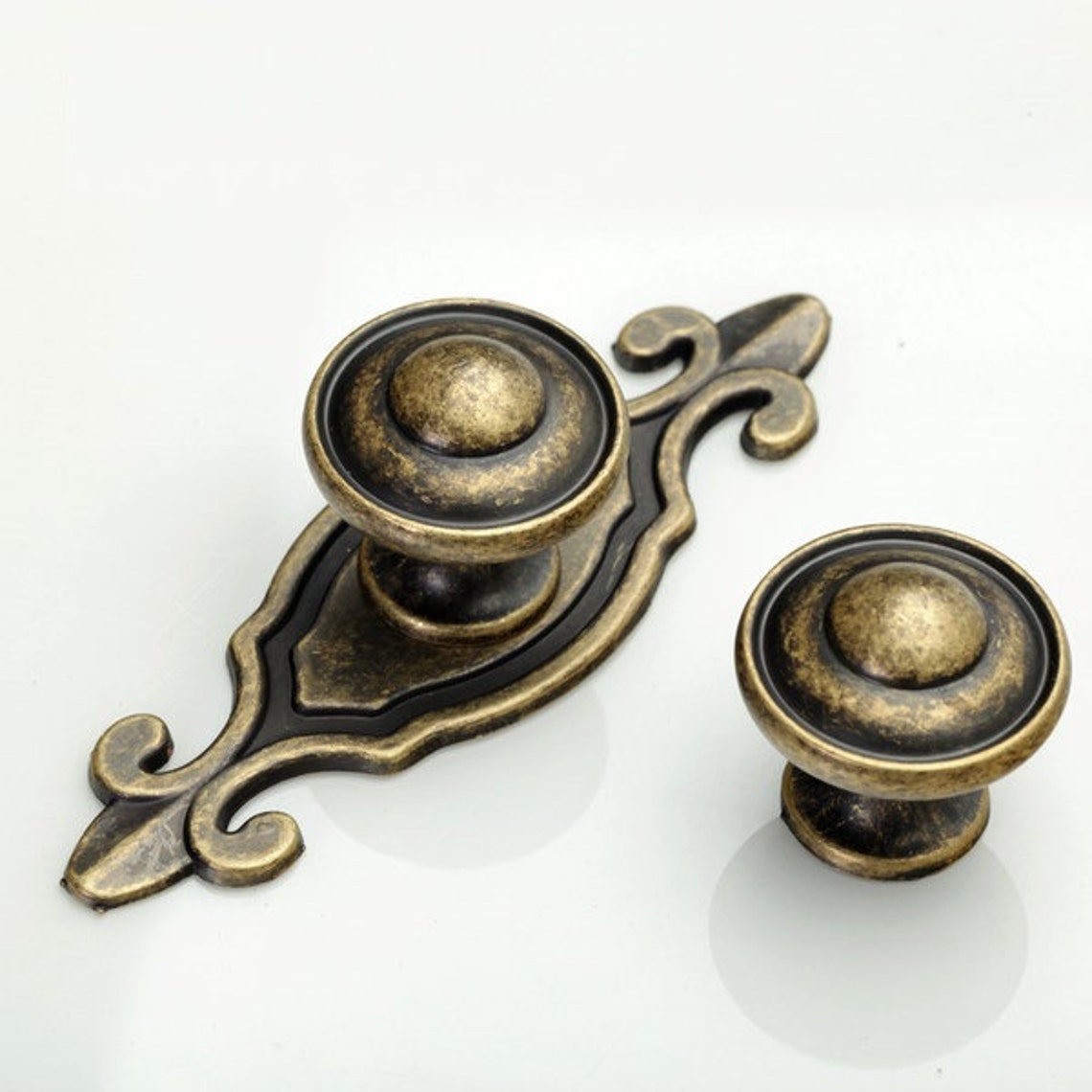 Dresser Knobs Handles Drawer Knobs Pulls Handles Back Plate Etsy