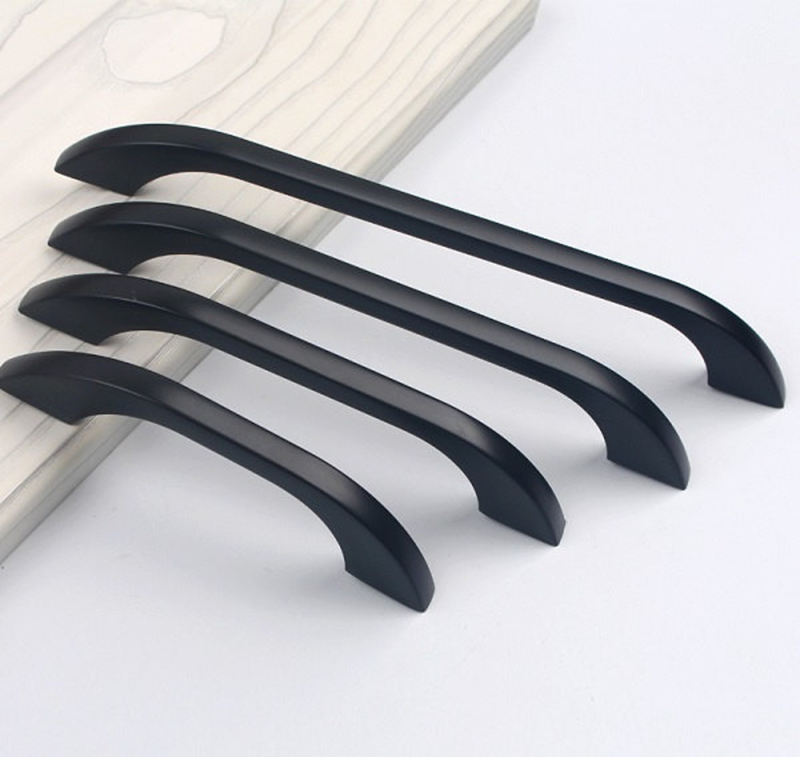 Large Black Pulls Kitchen Door Handle Pull Drawer Pull Etsy