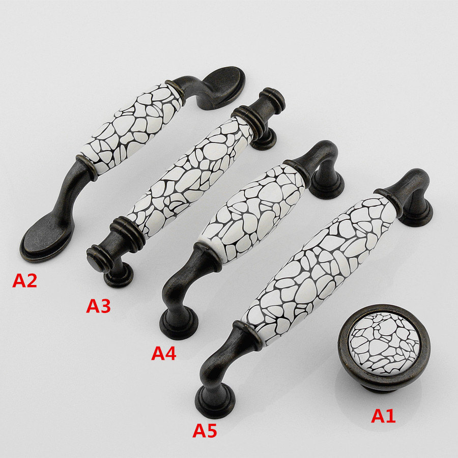 Drawer Pulls Handles Ceramic Pull Handles Dresser Etsy