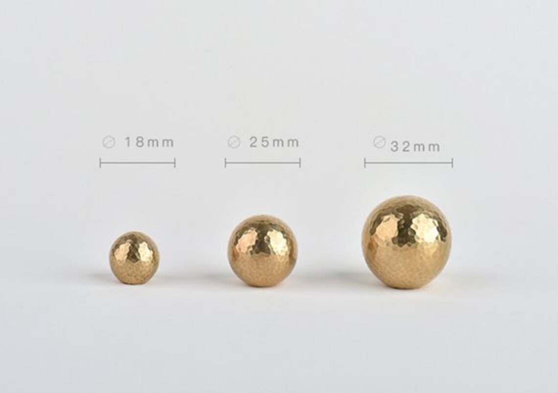 Small Knobs Brass Drawer Pull Knobs Dresser Knobs Pulls Uneven Etsy