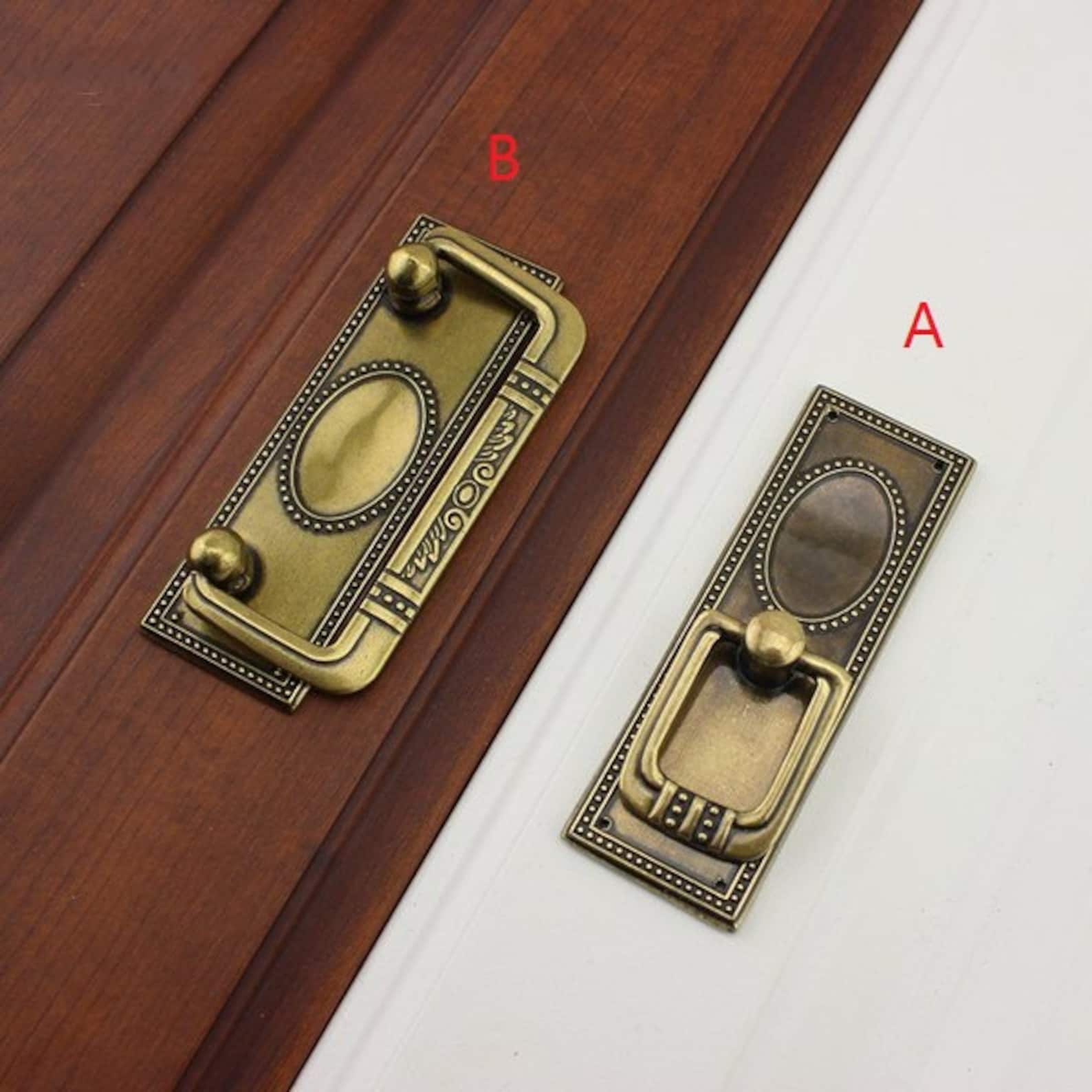 Vintage Style Drawer Pulls Handles Dresser Pull Handles Etsy