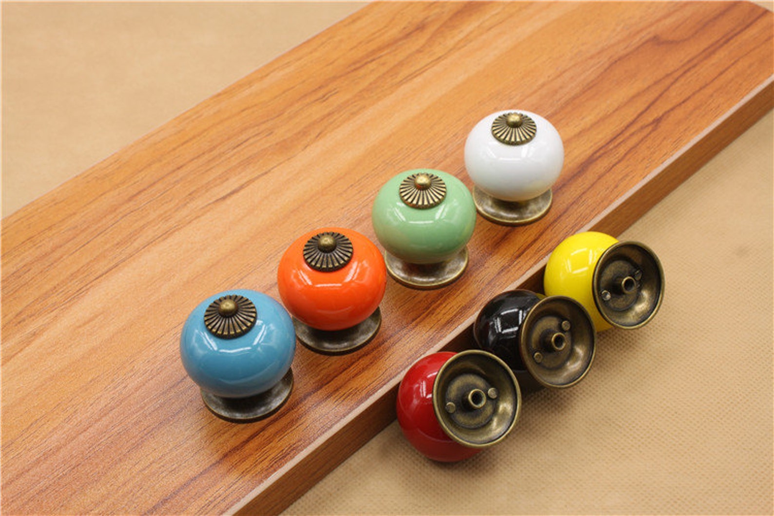 Knobs Dresser Knob Drawer Knobs Pulls Handles / Ceramic Knob / Etsy