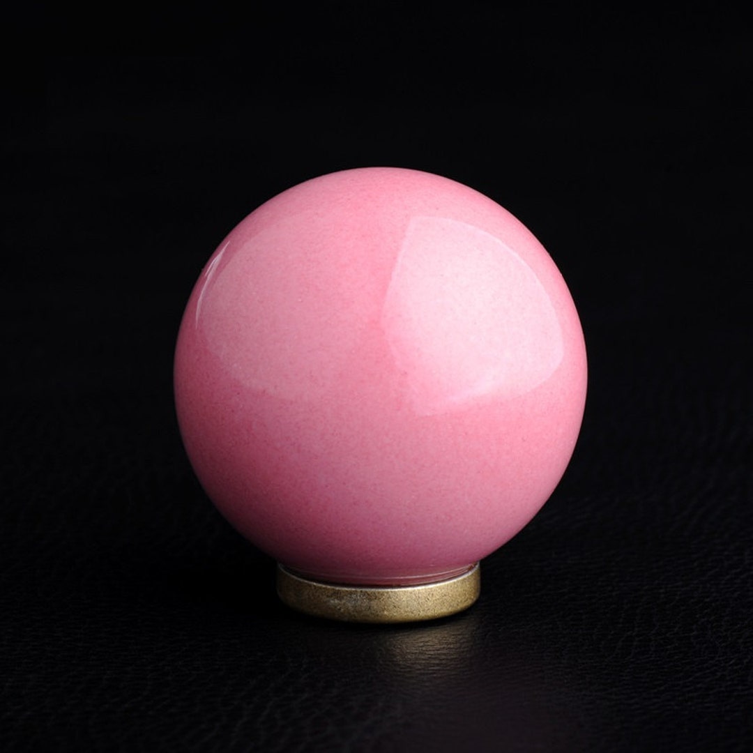Ceramic Ball Knobs Colorful Drawer Knobs Kitchen Knobs Etsy
