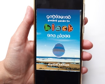 The Peblsrock Digital Pocket Guide - Black Sea Glass - Digital Edition