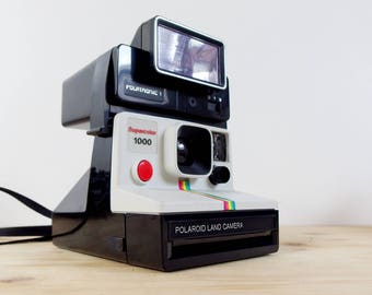 Polaroid Supercolor 1000 + Polatronic Flash