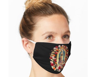 Our Lady of Guadalupe Virgin Mary Mexico Mexican Catholic Mask Face Cover 226