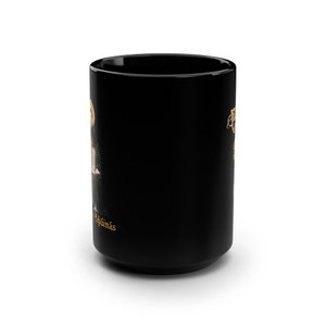 St Thomas Aquinas Catholic Church Doctor Black Mug 15oz