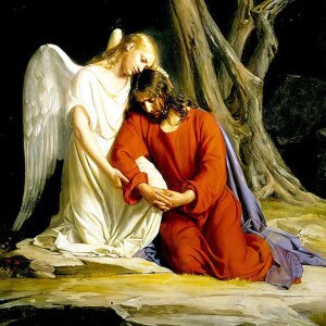 8&quot;x10&quot; DIY DIGITAL DOWNLOAD Jesus Christ Agony in the Garden Gethsemane Carl Block 19th Century Replica Poster
