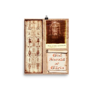 The Shroud of Turin Full & Face Poster 01