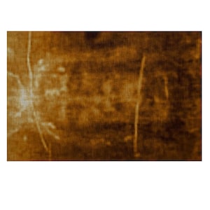 Fabric Shroud of Turin Holy Face of Jesus  27&quot;x 18&quot; #200