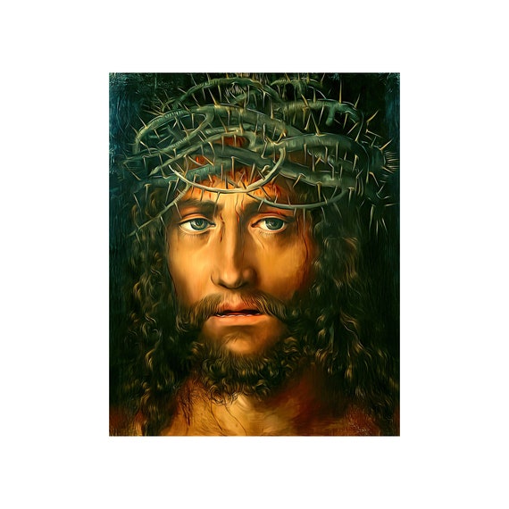 Wall Décor Home And Living Prints The Crown Of Thorns Jesus Christ