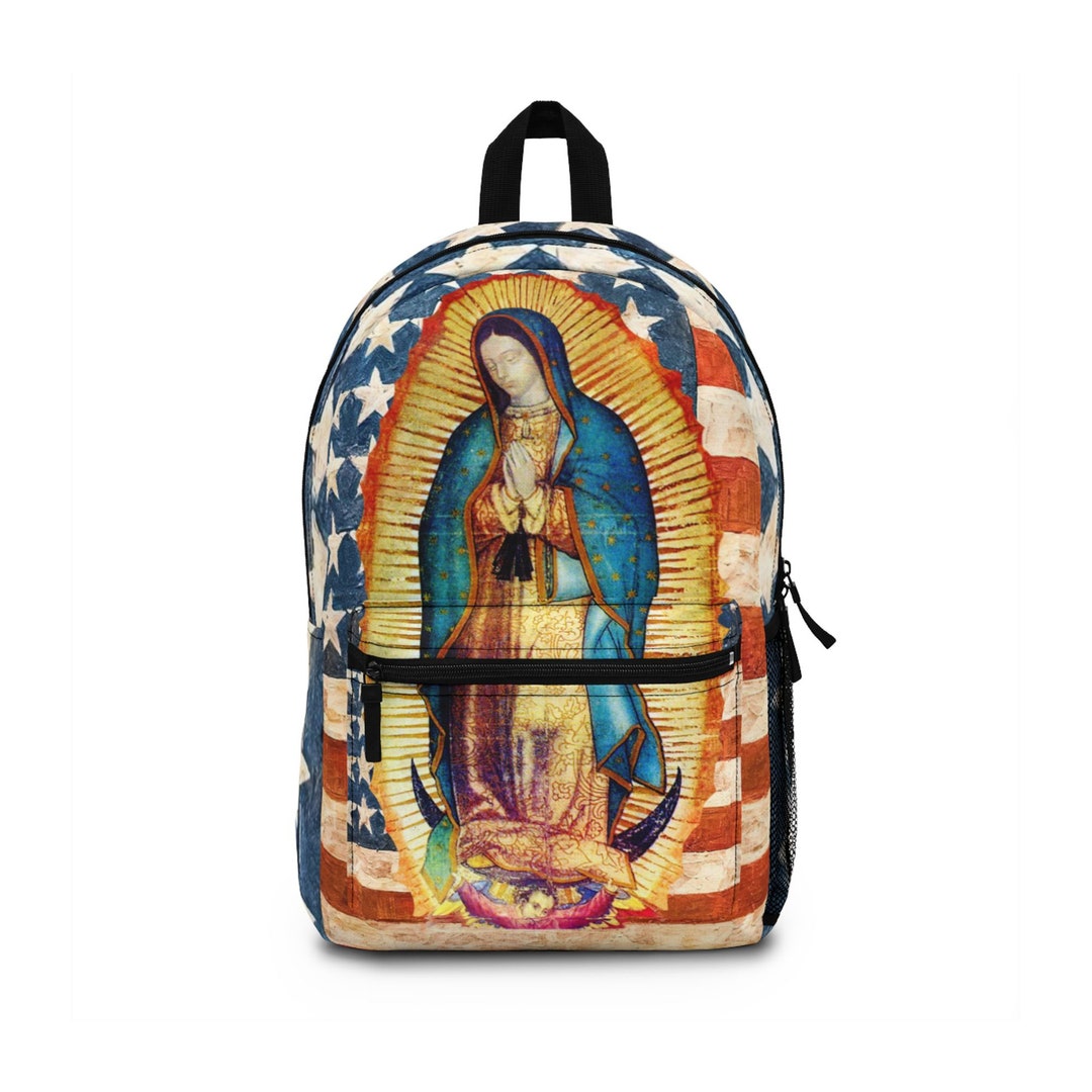 Our Lady of Guadalupe Mexican Virgin Mary Mexico Catholic Backpack ...