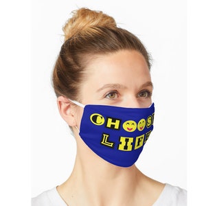 Choose Life Pro Life Vida Catholic Mask Face Cover 200