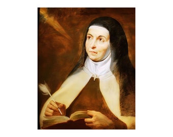 St Teresa de Avila Jesus Rubens Catholic Saint Therese A-101621