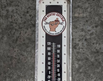 Nostalgic Bar & Shield Thermometer