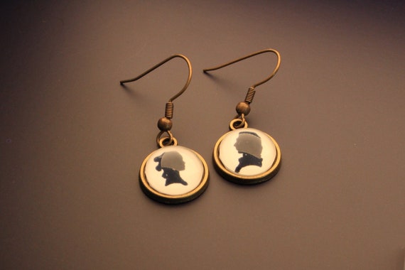 Star Wars Geinspireerd Karakter Silhouet Oorbellen Vintage Etsy