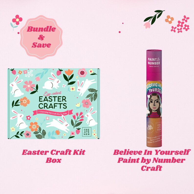 Easter Basket StuffersFelt Easter Craft Kits Easter for Kids Easter Ornaments