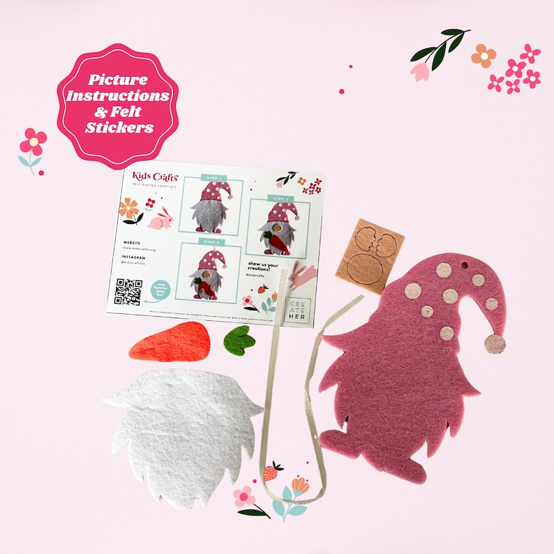 Felt Easter Craft Kits Easter Egg Hunt Gifts