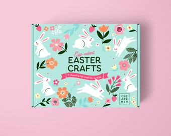 Felt Easter Craft Kit: 7 Kids' Easter Basket Stuffers