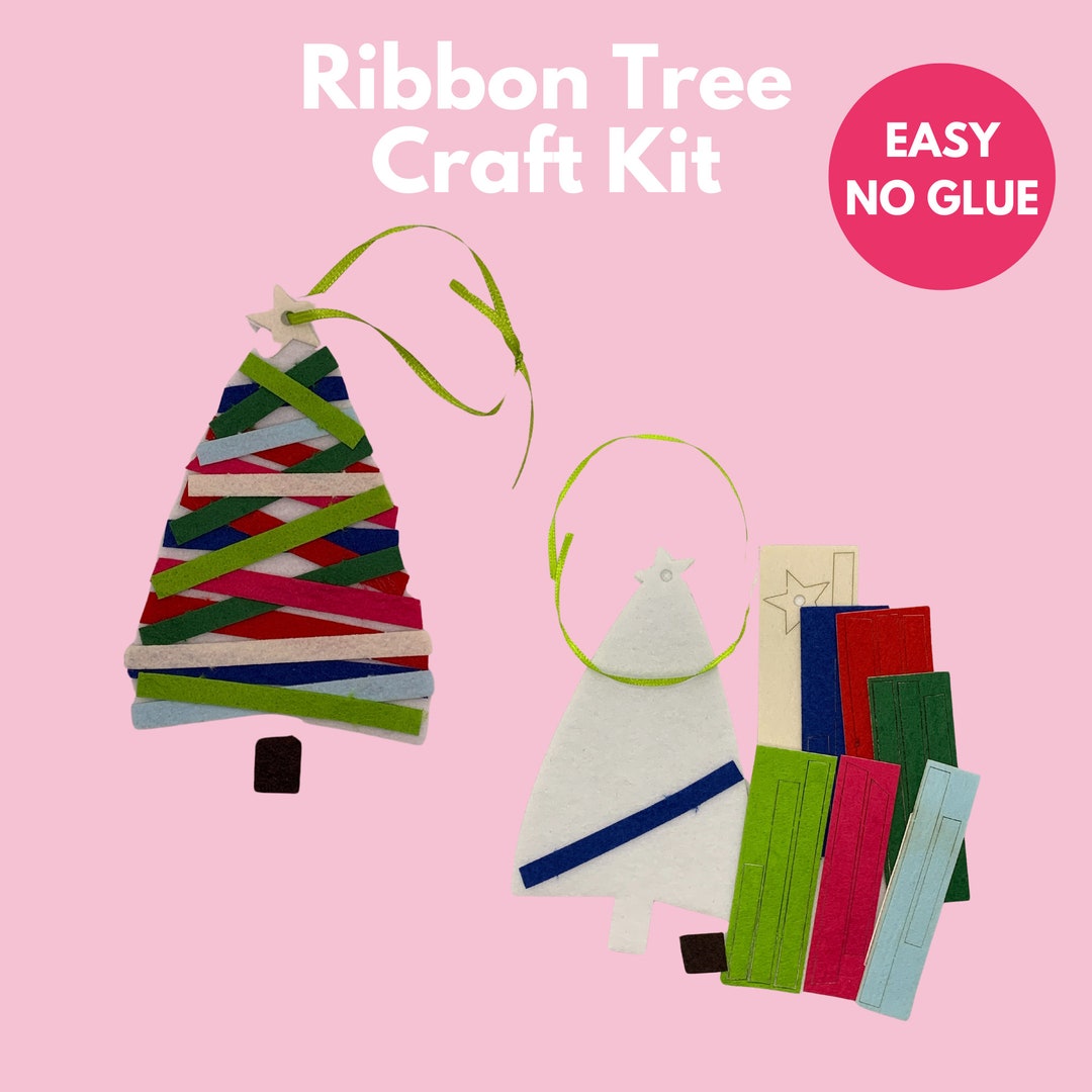 5 minute Crafts Christmas Tree Craft DIY Craft Kits for Kids Felt