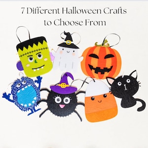 Halloween Party Favor Craft Kits for Kids Halloween Crafts for Classroom Halloween Party Easy Crafts for Halloween  Party Kids Boo Basket