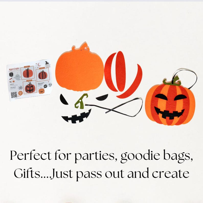 Halloween Party Favor Craft Kits for Kids Halloween Crafts for Classroom Halloween Party Easy Crafts for Halloween  Party Kids Boo Basket
