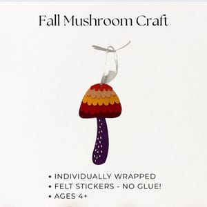 Thanksgiving Table Favors Thanksgiving Activities for Kids Thanksgiving Crafts Classroom Party Favors Easy Crafts Thanksgiving Gift Basket Mushroom Craft Kit