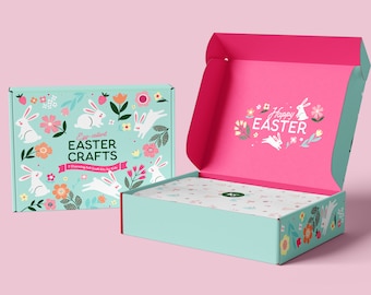 Felt Easter Crafts Kit: 7 Kids' Ornament DIY Activity