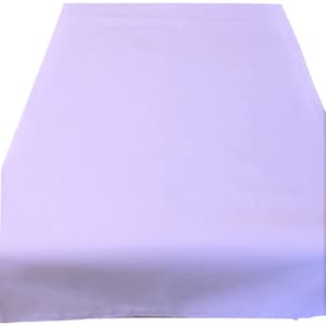 Lavender Cotton Table Runner - Handmade in USA - 15 Sizes - Custom Length and Width