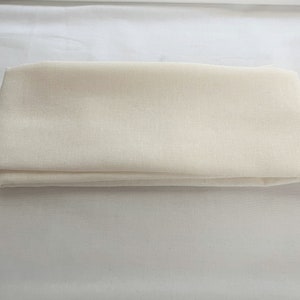 Cord Cover Ivory Cream 100% Cotton Fabric Handmade in USA 40 Sizes Available