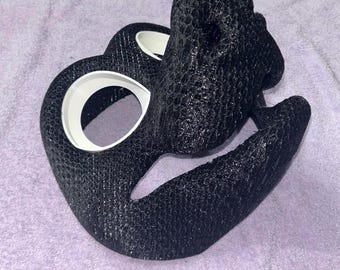 Cabeza de disfraz de perro de TPU