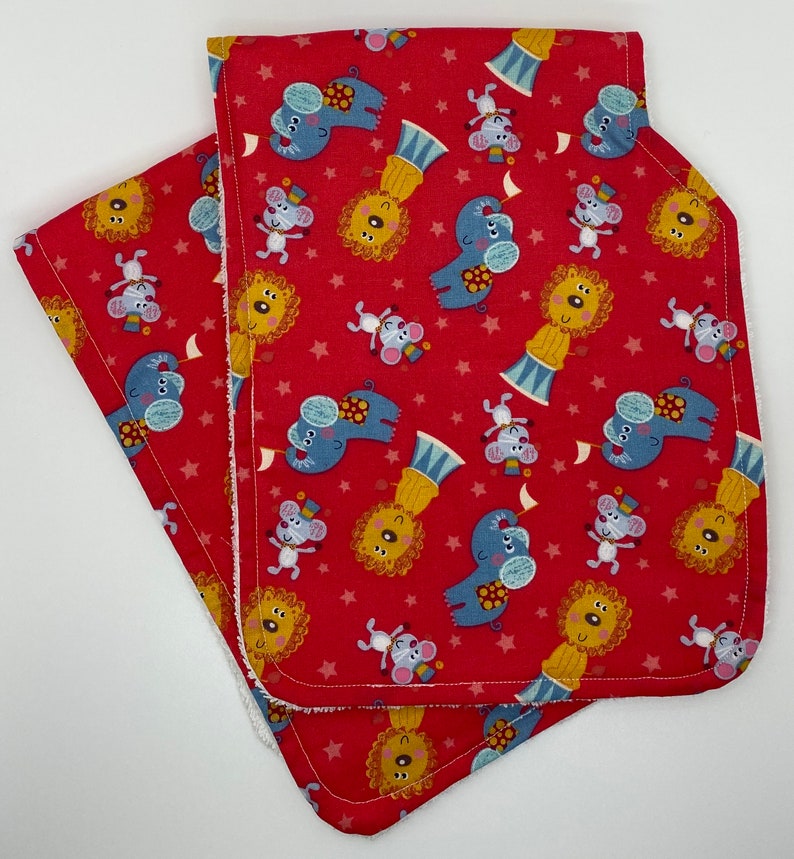 Baby Animals Handmade Baby Burp Cloths