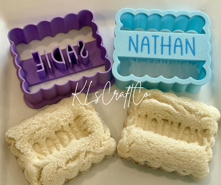 Personalized Sandwich Stamp Cutter
