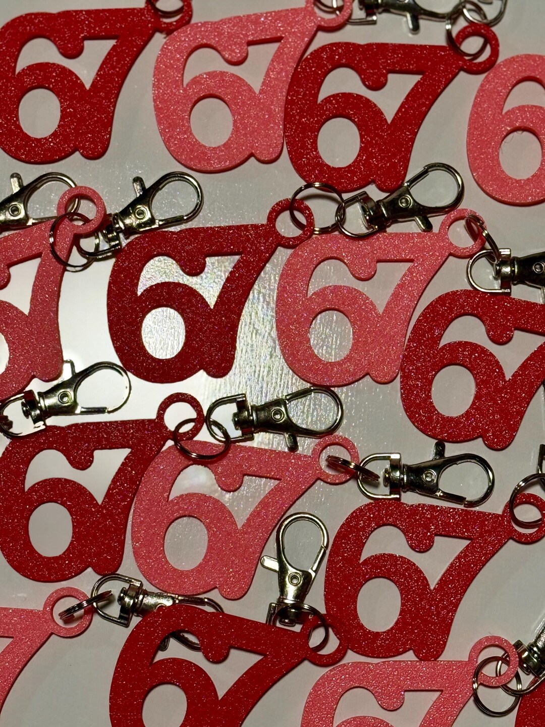 67 Keychain/backpack Clips (set of 10) - Etsy