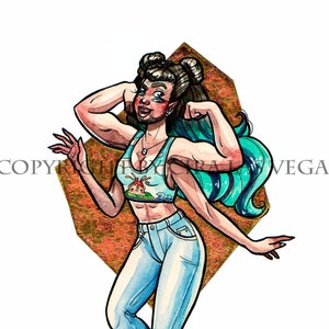 KAMIRA, high quality DIN A4 print