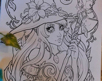 JUNIPER, for printing and coloring, coloring page