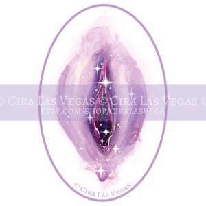 GALAXY LIPS, STICKER Outdoor transparent or white