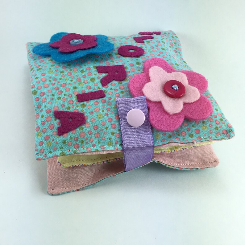 Custom Gift Sensory Quiet Book baby Quiet Booksensory Toypersonalized Baby Gift baby Activity