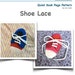 Shoe Lace Quiet Book Page PDF Pattern PDF | Quiet Book | Felt Busy Book ...