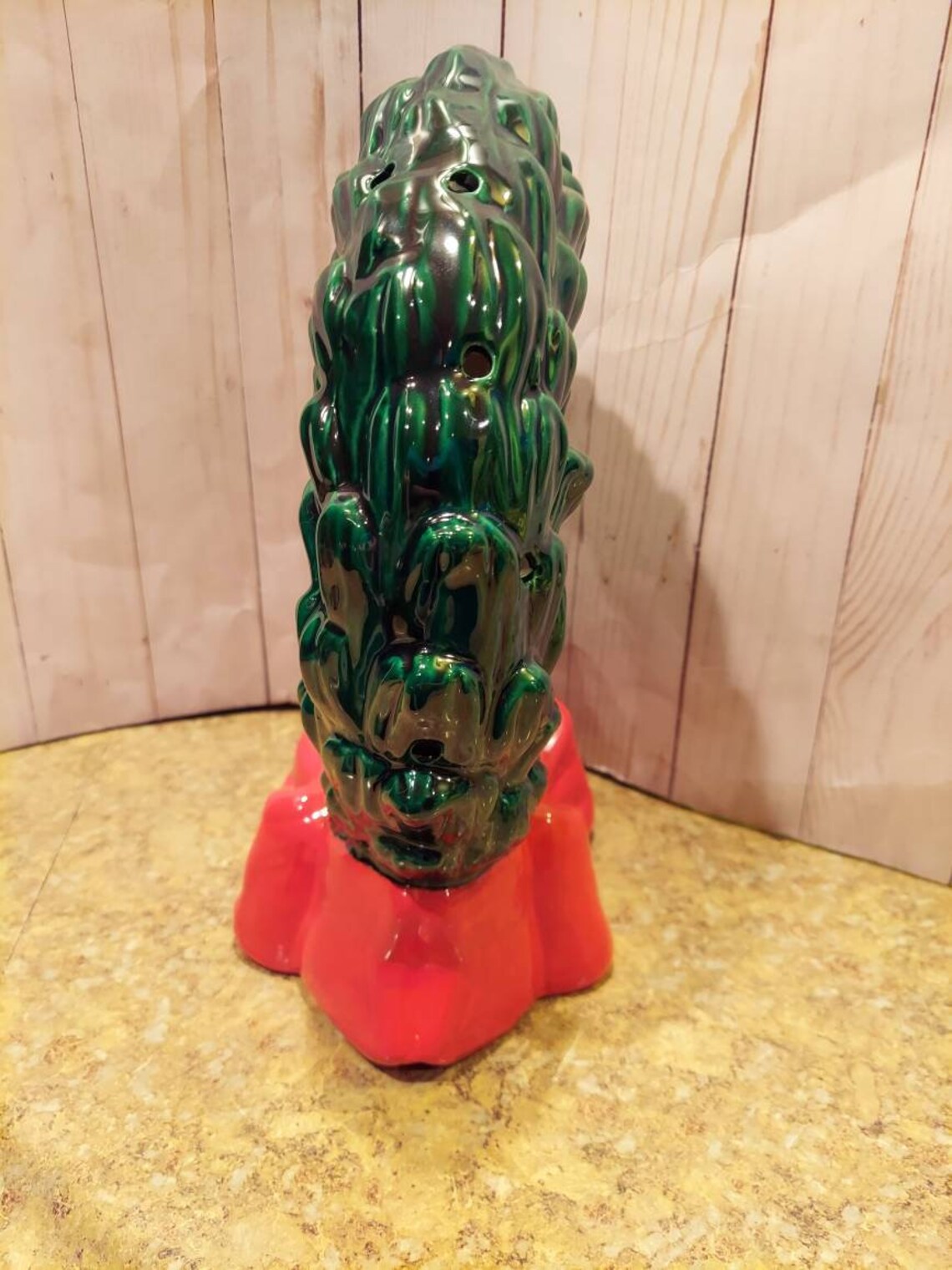 Ceramic Wreath Christmas Wreath ceramic Light up wreath Etsy