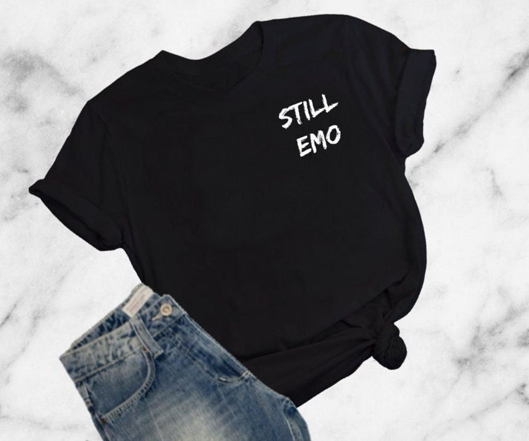 Threadless Still Emo (BLACK) T-Shirt