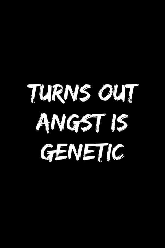 Turns Out Angst Is Genetic Black Baby Onesie