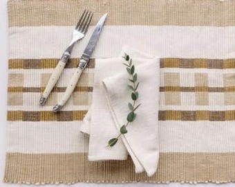 Gonder Handwoven Ethiopian Cotton Placemat