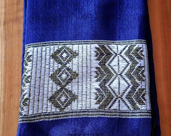 Blue Ethiopian Scarf