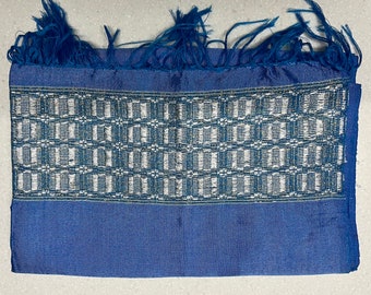 Light Blue Ethiopian Scarf