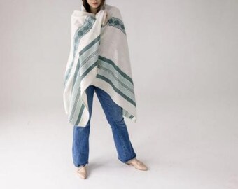 Weyra Handwoven Ethiopian Cotton Travel Throw