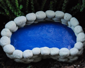 Miniature Water Pond - Rock Wading Pool - Fairy Home Garden Accessory Decoration