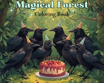 Magic Forest Coloring Book