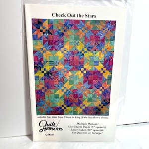 Quilt Moments Sprawdź wzór kołdry The Stars