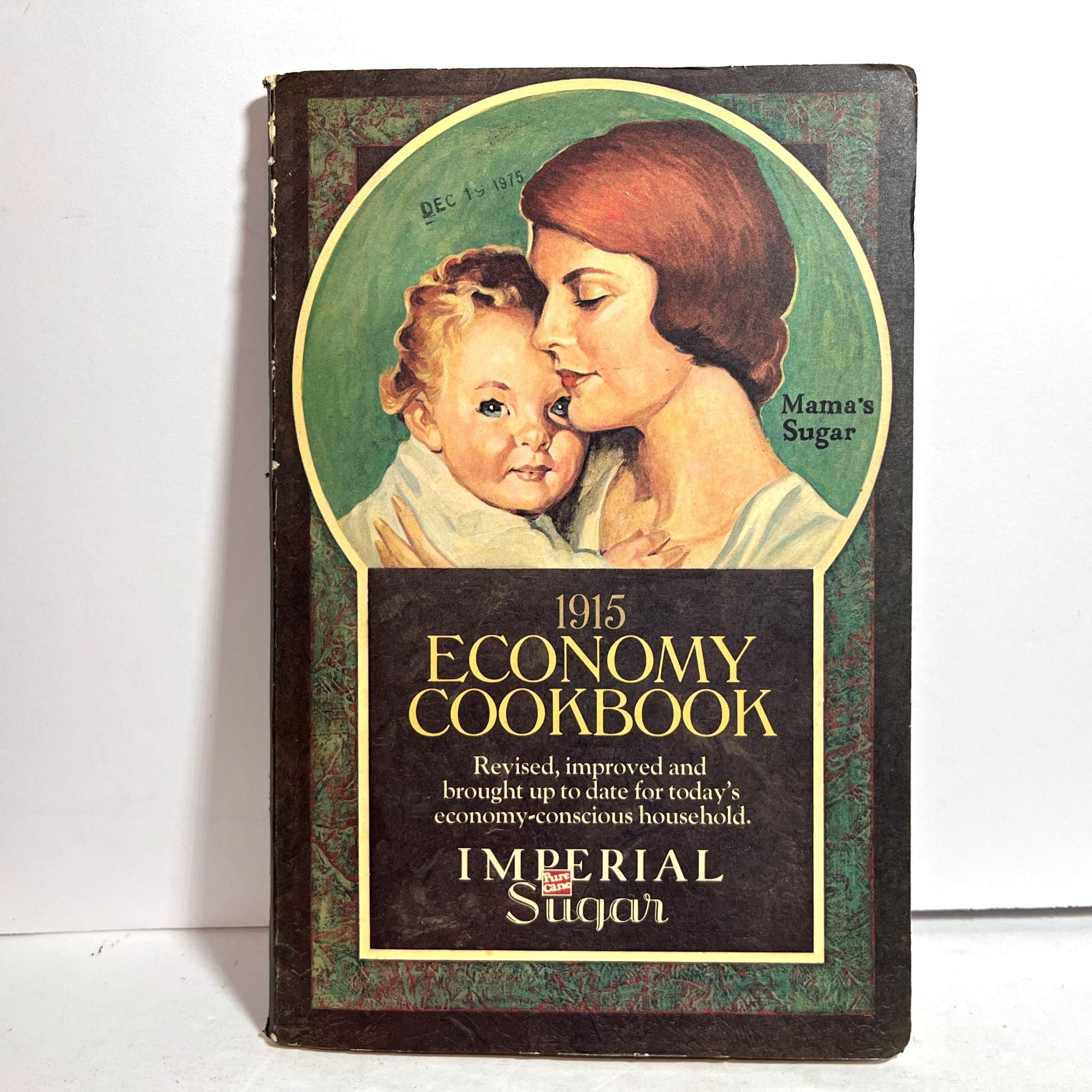 【1970年代のレア洋書】 インディアン クッキング 2冊セット 1915年版エコノミークックブック インペリアルシュガーカンパニー 1975